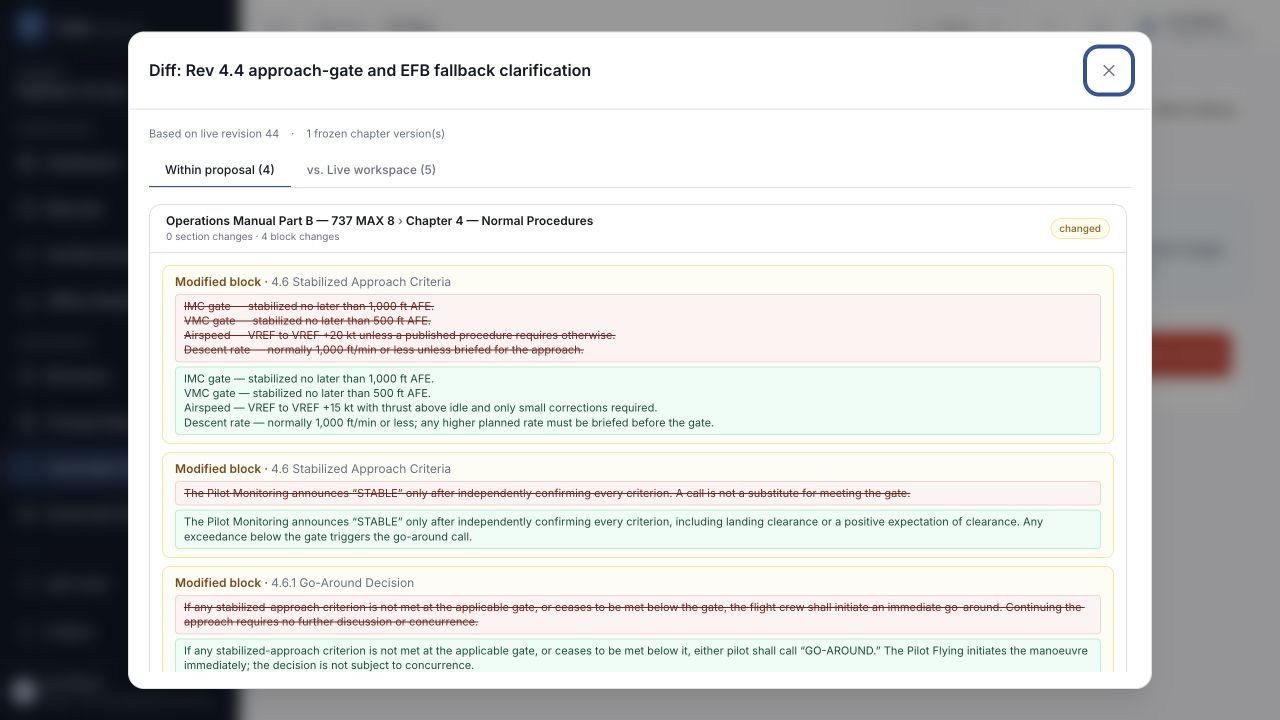FlightAtom Folio Proposal Review screenshot
